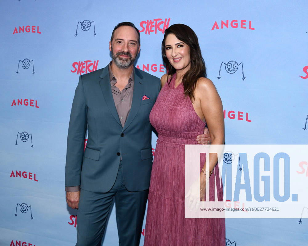 TONY HALE and D ARCY CARDEN at the premiere of SKETCH, held at Cinemark Playa Vista in Los Angeles, California Los Angeles USA - ZUMAs247 20250728_zmp_s247_003