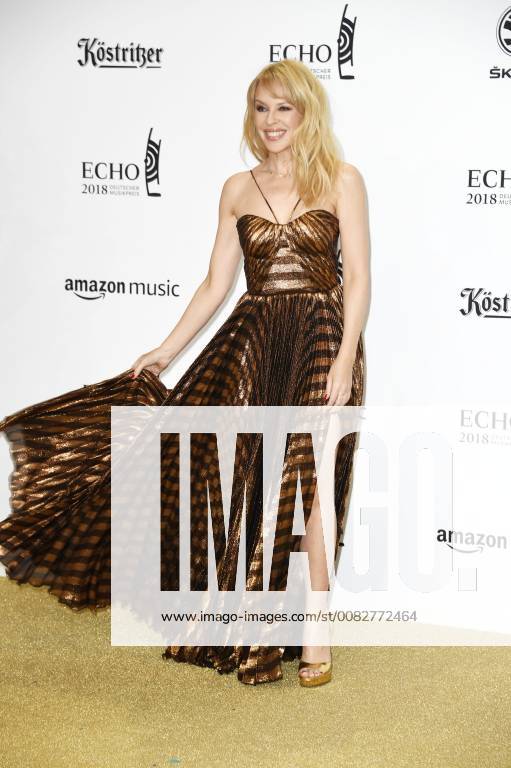 Kylie Minogue at the 27th German Music Award Echo 2018 in the Messe Berlin Berlin 12 04 2017 Foto:xF.xFuturexImage