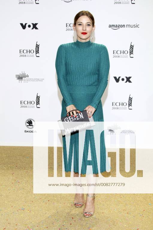 Jeannine Michaelsen at the 27 award ceremony of the German Music Prize Echo 2018 in the Messe Berlin Berlin 12 04 2017 Foto:xFuturexImage
