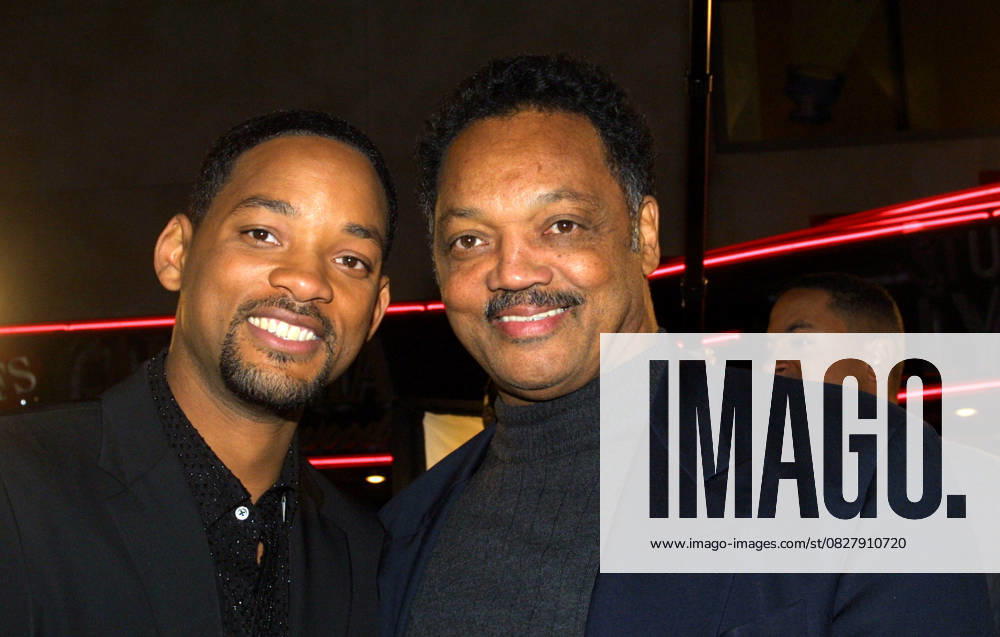 Ali Premiere Dec 12, 2001; Los Angeles, CA, USA; Actor WILL SMITH & Rev. JESSE JACKSON @ the LA premiere of Ali. .