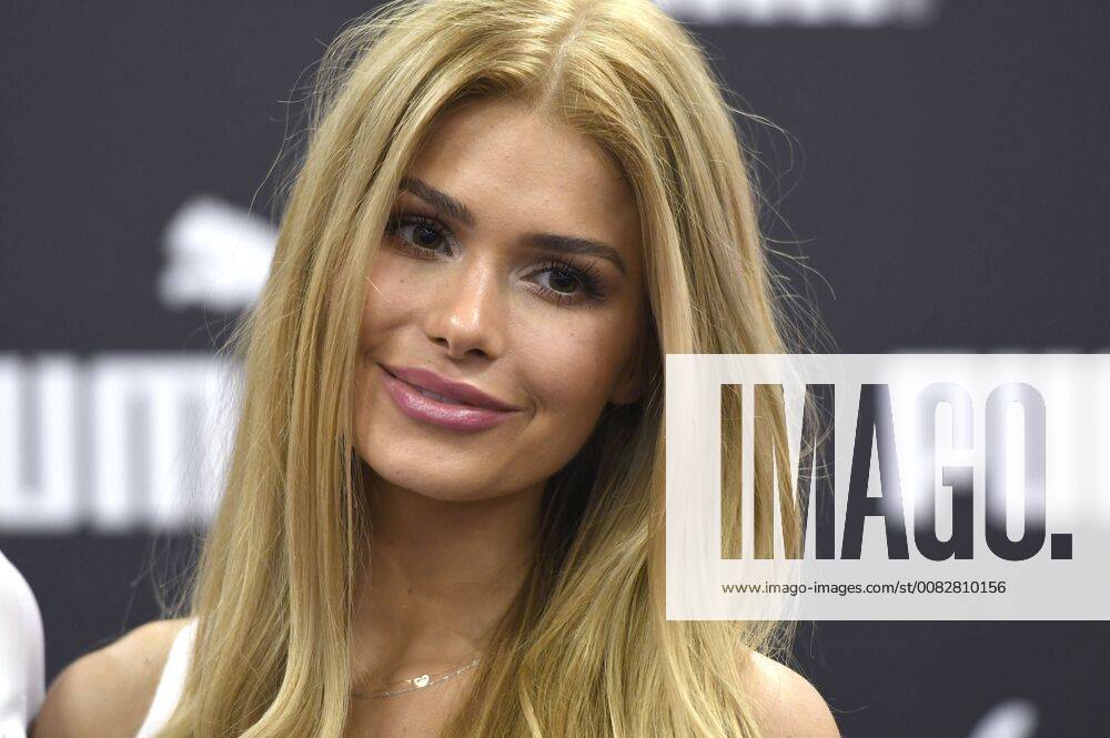Pamela Reif at the worlds largest trade fair for fitness wellness and health FIBO 2018 at Koelnmesse Cologne 14 04 2018 Foto:xJ.xFuturexImage