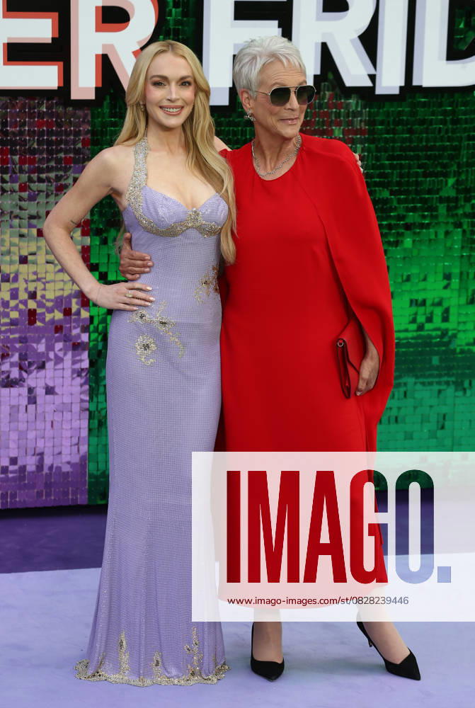 UK premiere of Freakier Friday Lindsay Lohan and Jamie Lee Curtis at the UK premiere of Freakier Friday, held at Odeon Luxe Leicester Square in London. London Odeon Luxe Leicester Square UK