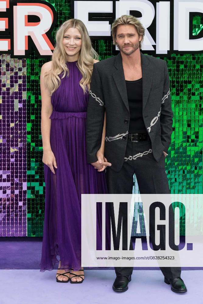Freakier Friday UK Premiere in London LONDON, UNITED KINGDOM - JULY 31: Sarah Roemer and Chad Michael Murray attend the UK premiere of Disney s Freakier Friday at Odeon Luxe in Leicester Square in London, United Kingdom on July 31, 2025. Wiktor Szymanowicz Anadolu London United Kingdom. Editorial use only. Please get in touch for any other usage.