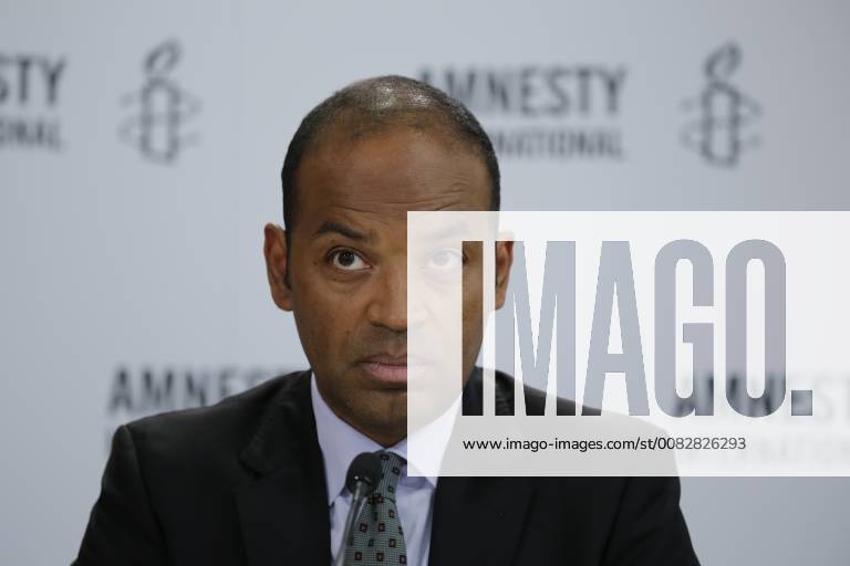 Markus N Beeko Secretary General of Amnesty International in Germany Germany Berlin Press Conference Amnesty International Human Rights Situation in Egypt
