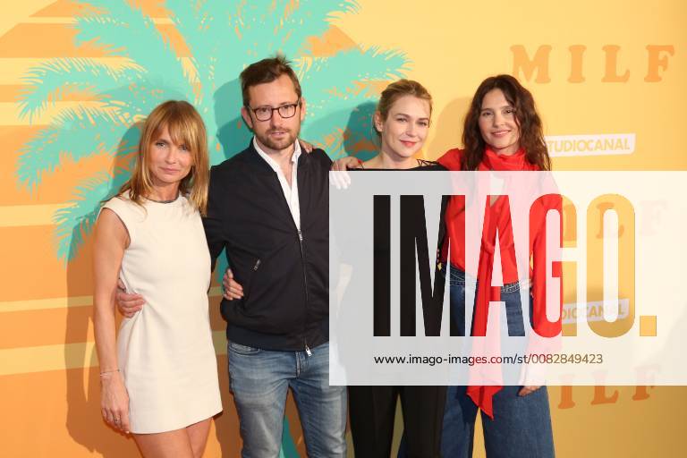 Axelle Laffont - Marie Josee Croze - Virginie Ledoyen CELEBRITES : Avant Premiere Milf - Paris - 17 04 2018 MichaelBaucher Panoramic