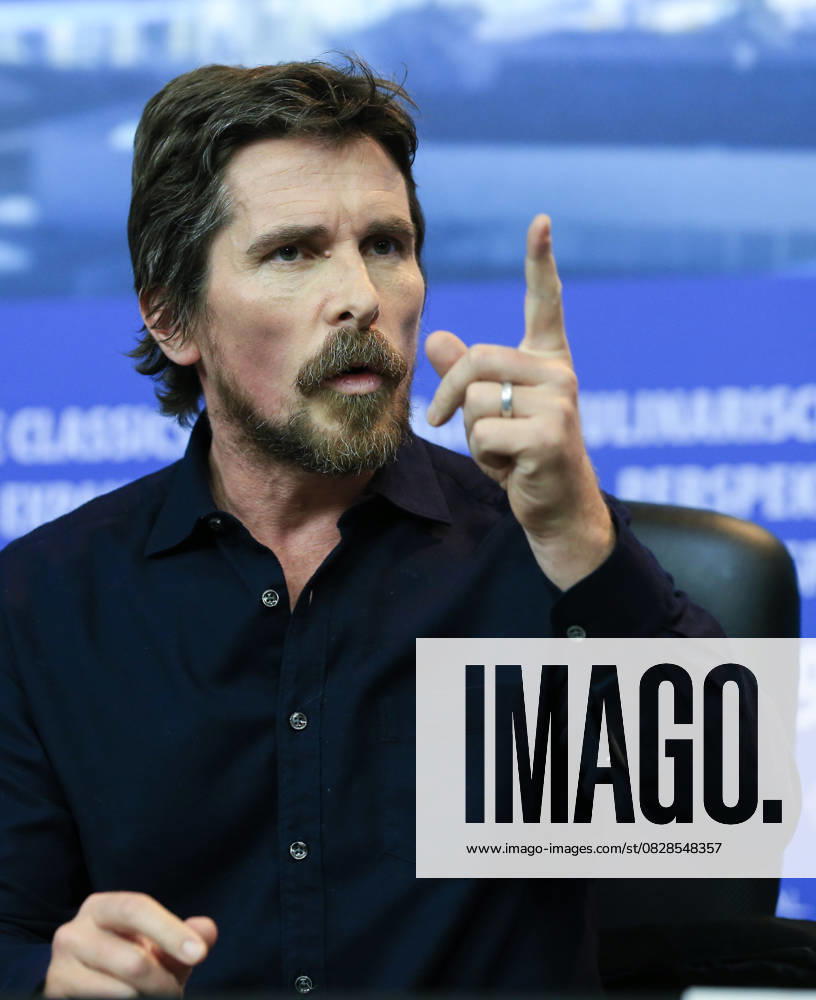 English American actor Christian Bale s birthday - Archive BERLIN, GERMANY - (ARCHIVE): A file photo dated on February 11, 2019 shows actor Christian Bale attends the press conference of the movie Vice within the 69th Berlinale International Film Festival in Berlin, Germany. Berlin Germany. Editorial use only. Please get in touch for any other usage.