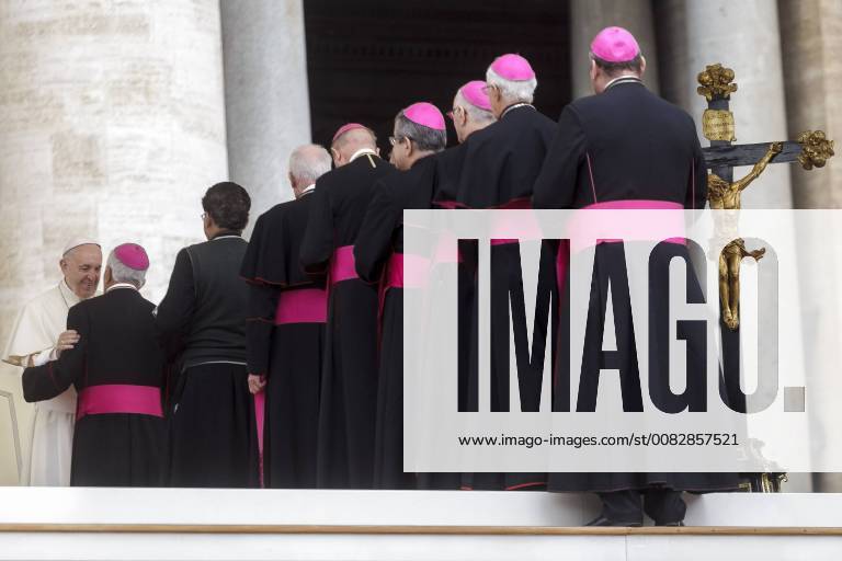 Vatican: Pope Francis Weekly General Audience Pope Francis leads his Weekly General Audience in St. Peter s Square. Vatican City Vatican Saint Peter s Square GiuseppexCiccia