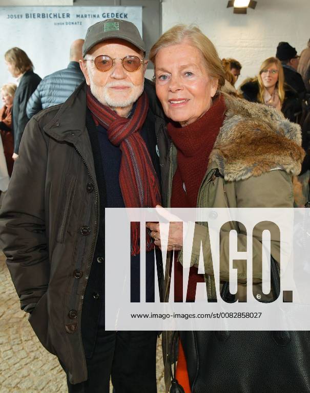 World premiere Two gentlemen in a suit at Andechs Monastery on 18 March 2018 Günter Rohrbach with wife Angelika