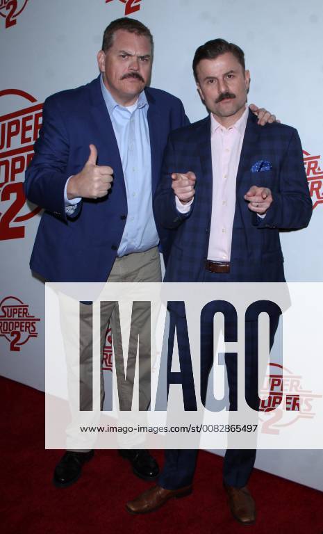 NEW YORK, NY April 18, 2018:Kevin Heffernan,Steve Lemme attendFox Searchlight Pictures presents premiere of Super Troopers 2 at the Regal Union Square Stadium 14 in New York. April 18, 2018