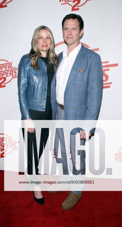 NEW YORK, NY April 18, 2018:Erik Stolhanske, Barbara Slade attendFox Searchlight Pictures presents premiere of Super Troopers 2 at the Regal Union Square Stadium 14 in New York. April 18, 2018