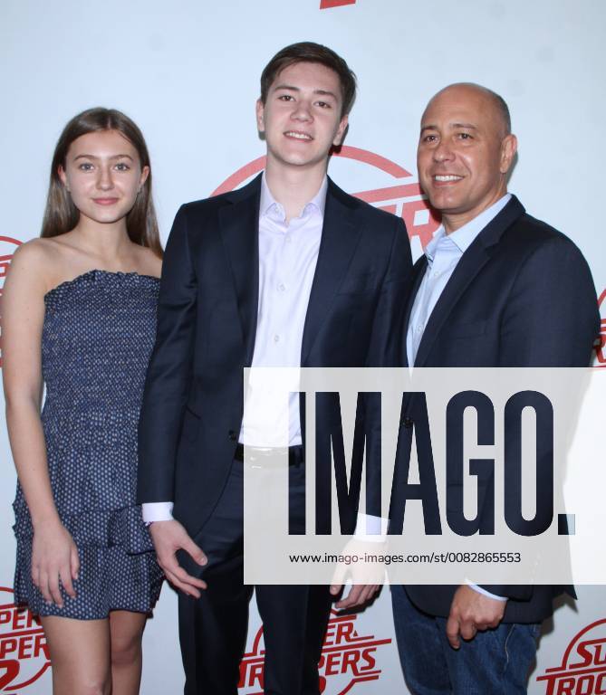 NEW YORK, NY April 18, 2018:Gabrielle Perello, Ethan Twomey Perello, Richard Perello attendFox Searchlight Pictures presents premiere of Super Troopers 2 at the Regal Union Square Stadium 14 in New York. April 18, 2018