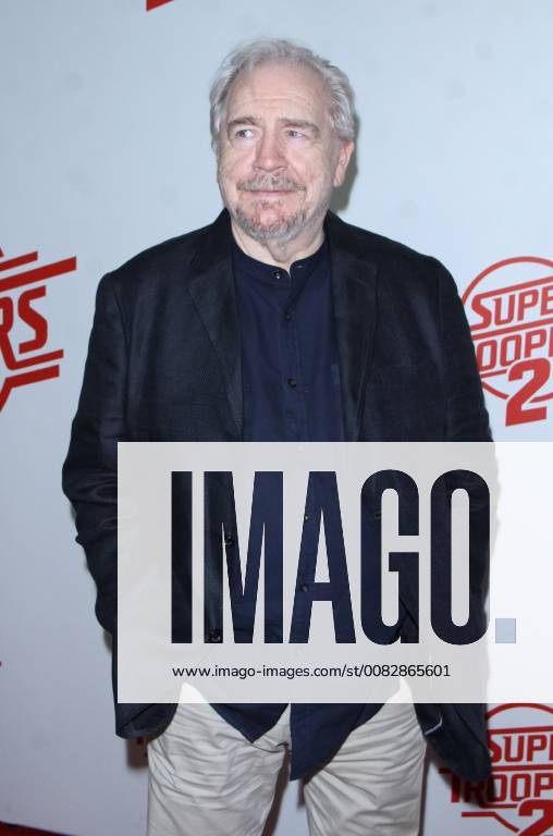NEW YORK, NY April 18, 2018:Brian Cox attendFox Searchlight Pictures presents premiere of Super Troopers 2 at the Regal Union Square Stadium 14 in New York. April 18, 2018