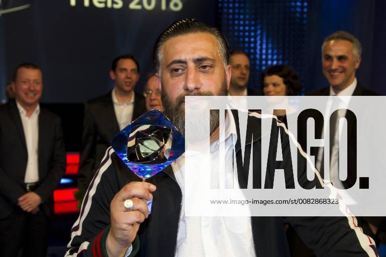Kida Khodr RAMADAN actor Final photo with the prize-winners 54 Awarding of the Adolf Grimme Prize Adolf Grimme Prize Grimme price in Marl 13 04 2018