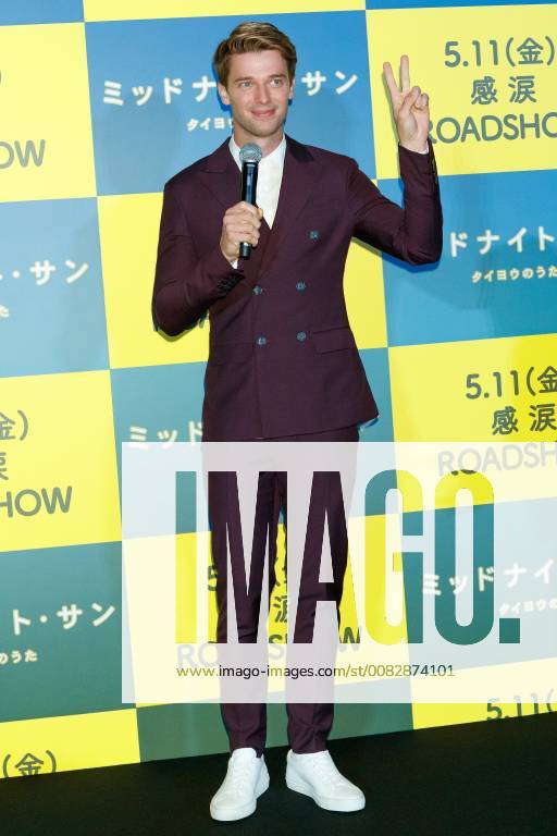 American actor Patrick Schwarzenegger attends the Japan premiere for the film Midnight Sun on April 19, 2018, Tokyo, Japan. Arnold Schwarzenegger s son visited Japan to promote his romantic movie Midnight Sun, which will be released in Japan on May 11. (gxta_patricks026)