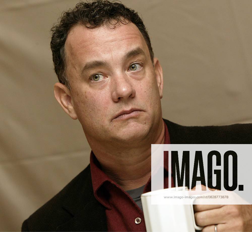 Tom Hanks American Actor October 28, 2004 - Hollywood, California, U.S. - Tom Hanks promoting The Polar Express in Hollywood, CA. October 28, 2004