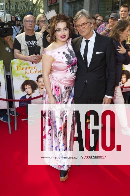 Helena Bonham Carter and Bille August at the premiere of the movie Eleanor Colette 55 Steps in the Lichtburg Essen 19 04 2018 Foto:xA.xHavergox xFuturexImage