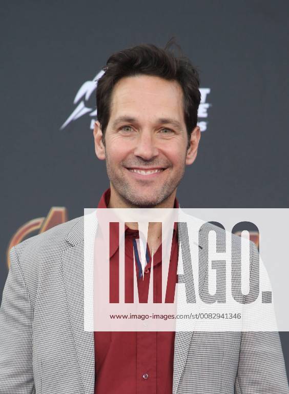 HOLLYWOOD, CA - APRIL 23: Paul Rudd, at the World Premiere of Avengers: Infinity War at El Capitan Theatre in Los Angeles, California on April 23, 2018.