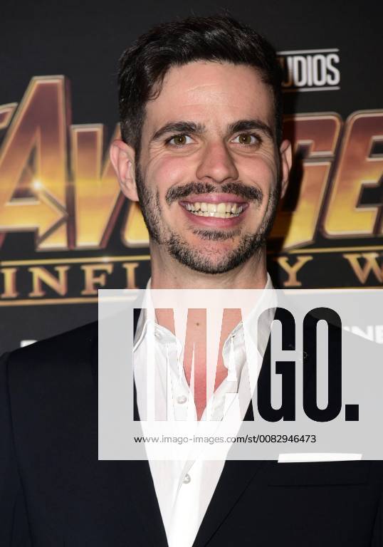 Milano, Prima del film Avengers Infinity Wars Nella foto: Lorenzo Baglioni
