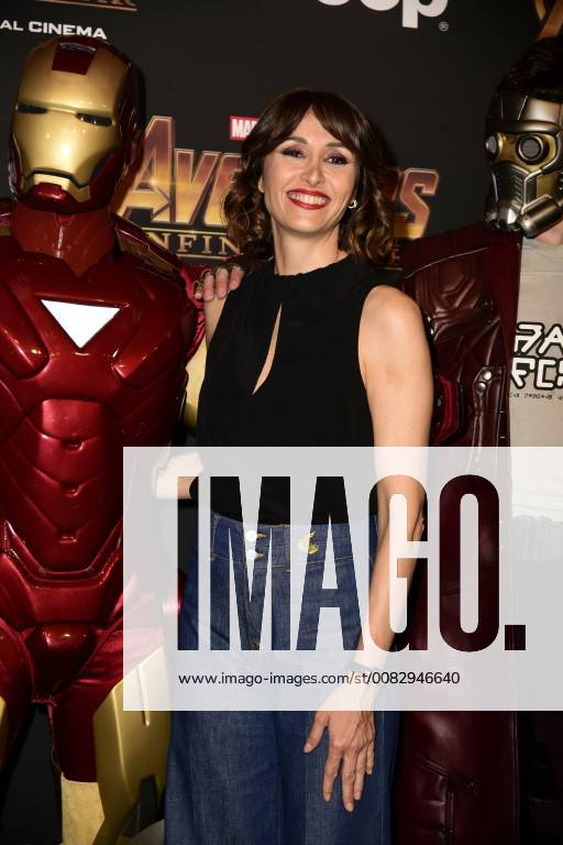 Milano, Prima del film Avengers Infinity Wars Nella foto: Benedetta Parodi
