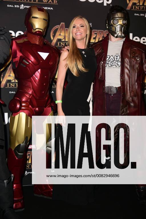 Milano, Prima del film Avengers Infinity Wars Nella foto: Federica Panicucci