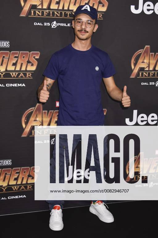 Prima del film Avengers Infinity Wars nella foto: Moreno