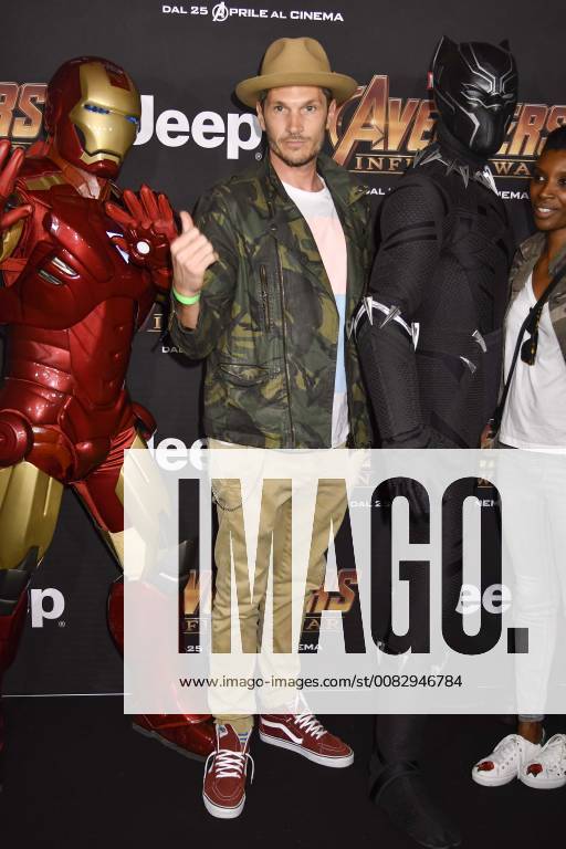 Prima del film Avengers Infinity Wars nella foto: Alvin