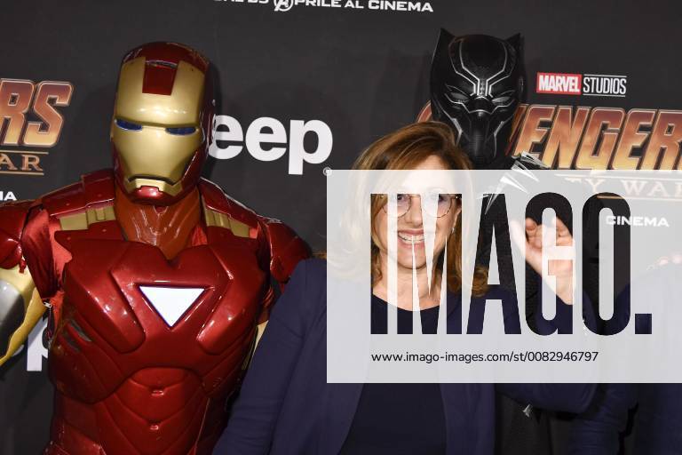 Prima del film Avengers Infinity Wars nella foto: Carla Signoris