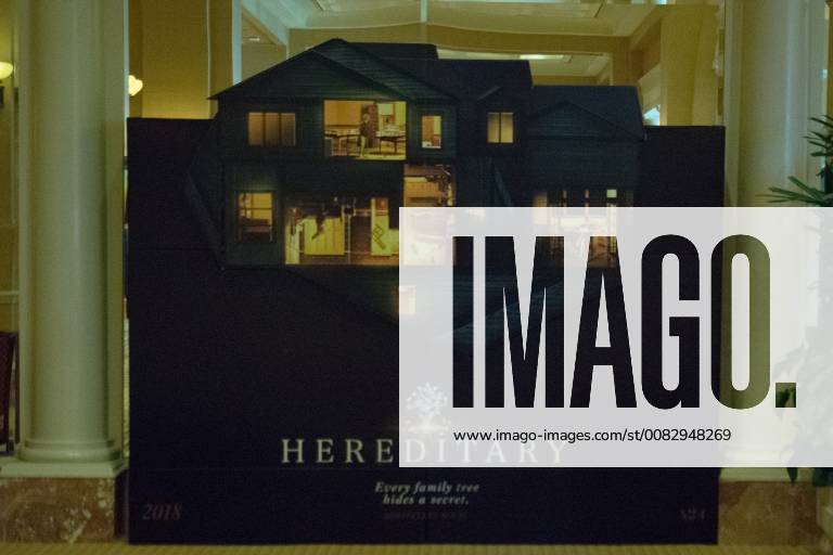 Hereditary due out in 2018,, as seen at CinemaCon inside Caesars Palace in Las Vegas, NV. USA - 2018 - CinemaCon - Caesars Palace - Las Vegas, NV