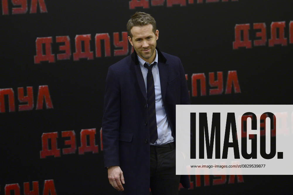 Canadian actor Ryan Reynolds 47th birthday - Archive MOSCOW, RUSSIA - (ARCHIVE): A file photo dated January 25, 2016 shows Actor Ryan Reynolds attends a photocall for Deadpool at the Ritz Carlton Hotel in Moscow, Russia. Moscow City Rusya. Editorial use only. Please get in touch for any other usage.