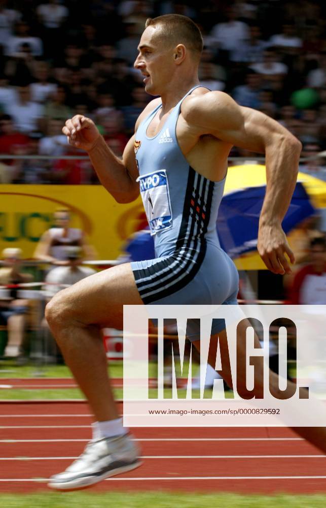 Roman Sebrle (Tschechien) Leichtathletik Herren Internationales Mehrkampfmeeting 2003, Mehrkampf-Meeting, Zehnkampf Einzelbild Götzis Dynamik,