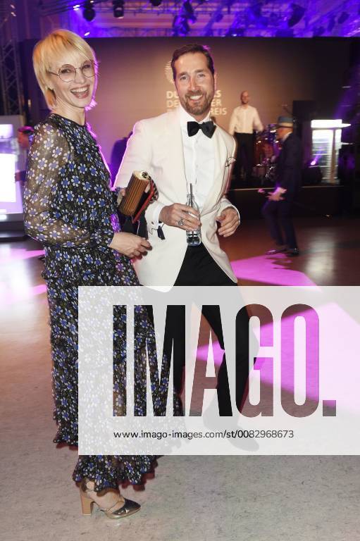 Susann Atwell and Jörg Oppermann at the Aftershow Party after the 26th presentation of the German Perfume Award Duftstars 2018 at Tempelhof Airport Berlin 25 04 2018 Foto:xF.xFuturexImage