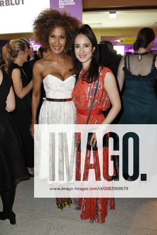 Marie Amiere and Stephanie Stumph at the Aftershow Party after the 26th presentation of the German Perfume Award Duftstars 2018 at Tempelhof Airport Berlin 25 04 2018 Foto:xF.xFuturexImage
