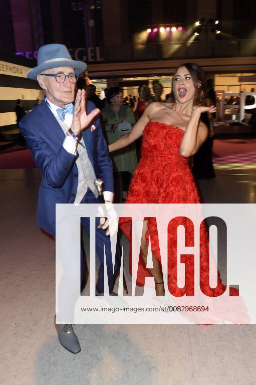 Günther Krabbenhöft and Jessica Paszka at the Aftershow Party after the 26th presentation of the German Perfume Award Duftstars 2018 at Tempelhof Airport Berlin 25 04 2018 Foto:xF.xFuturexImage