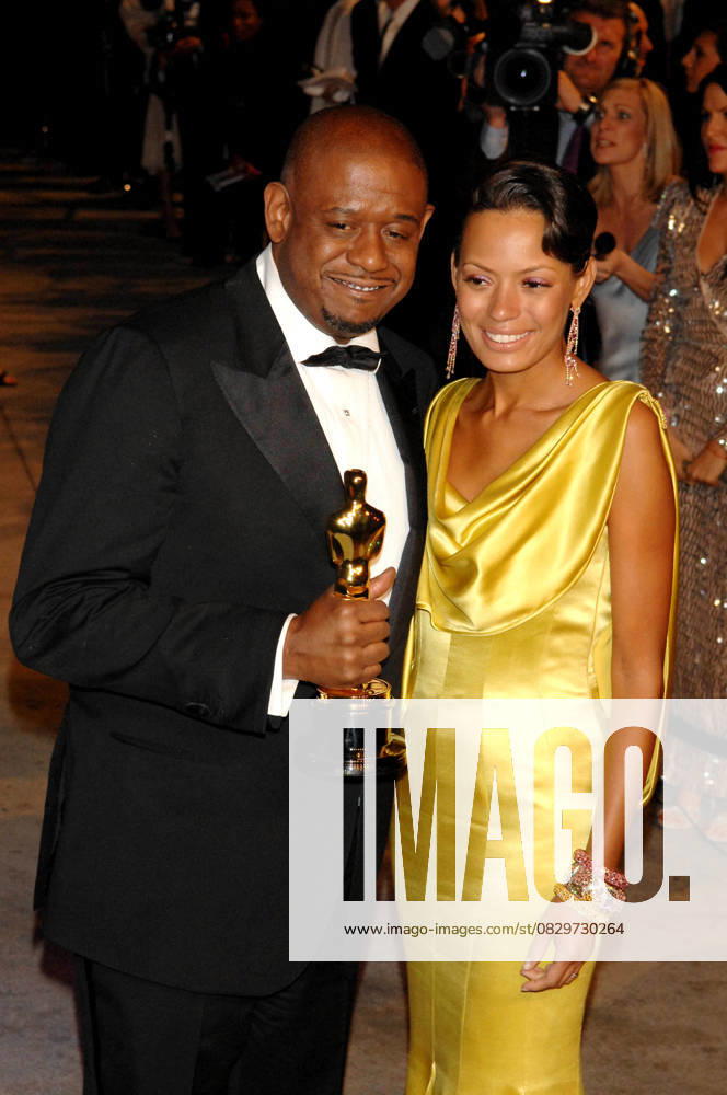 VANITY FAIR ADDS AR Feb. 26, 2007 - Los Angeles, California - Oscar night Vanity Fair party at Morton s in West Hollywood on 02-25-2007 . ANDREA RENAULT- 2007 .FOREST WHITAKER AND WIFE KEISHA WHITAKER.K51947AR