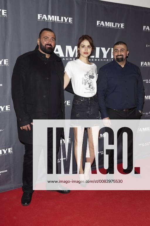 Directors Kubilay Sarikaya Violetta Schurawlow and Sedat Kirtan premiere FAMILY in Berlin on 26 04 2018 Premiere FAMILY