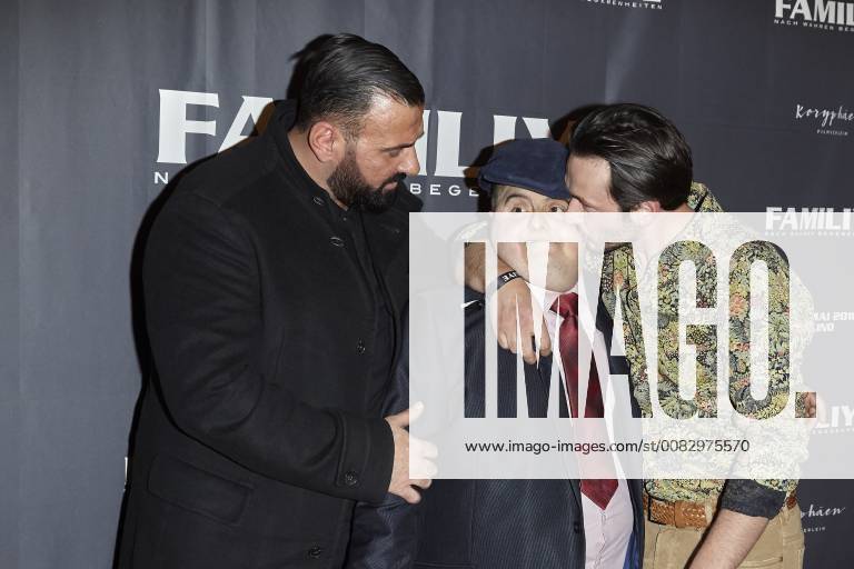 Directors Kubilay Sarikaya Muhammed Kirtan and Sedat Kirtan premiere FAMILY in Berlin on 26 04 2018 Premiere FAMILYE