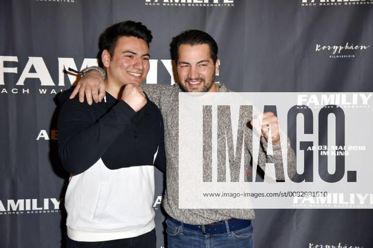 Bülent Sharif with guest at the premiere of the movie Familiye at Cinemaxx Potsdamer Platz Berlin 26 04 2018 Foto:xN.xKubelkax xFuturexImage