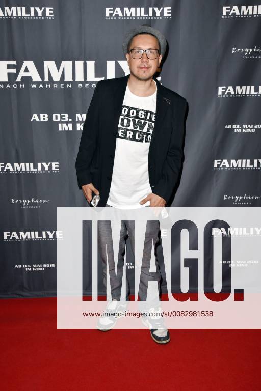 DJ Tomekk at the premiere of the movie Familiye at Cinemaxx Potsdamer Platz Berlin 26 04 2018 Foto:xN.xKubelkax xFuturexImage