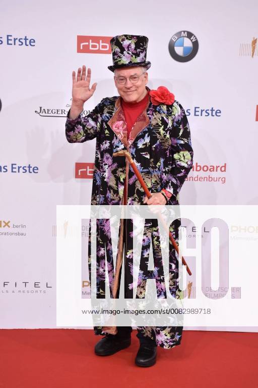 Rosa von Praunheim on arrival for the award German Film Award 2018 on 27 04 2018 in Berlin German Film Award 2018 in Berlin Arrival Red carpet