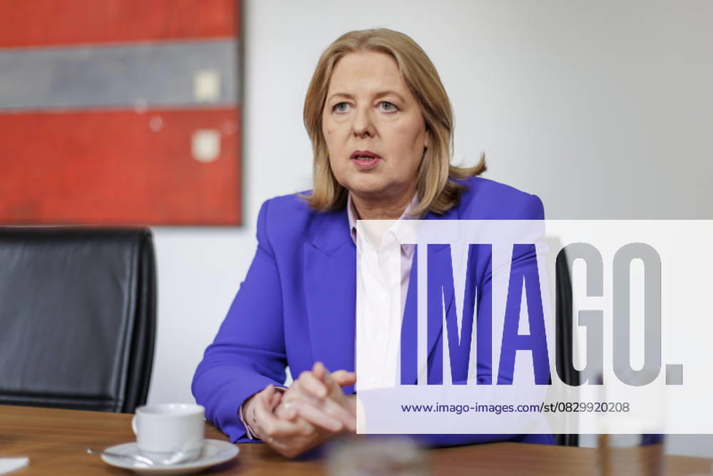 Baerbel Bas SPD , Federal Minister for Labor and Social Affairs, recorded during an interview in Berlin, 31 07 2025 Berlin Germany