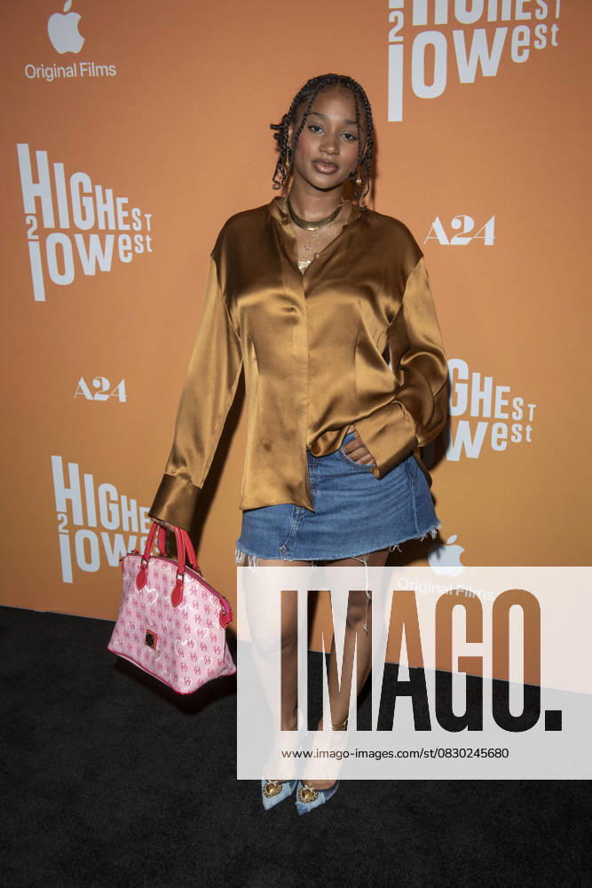 Laila Smith attends the Highest 2 Lowest New York Premiere at Brooklyn Academy of Music. New York United States - ZUMAs197 20250811_aaa_s197_211