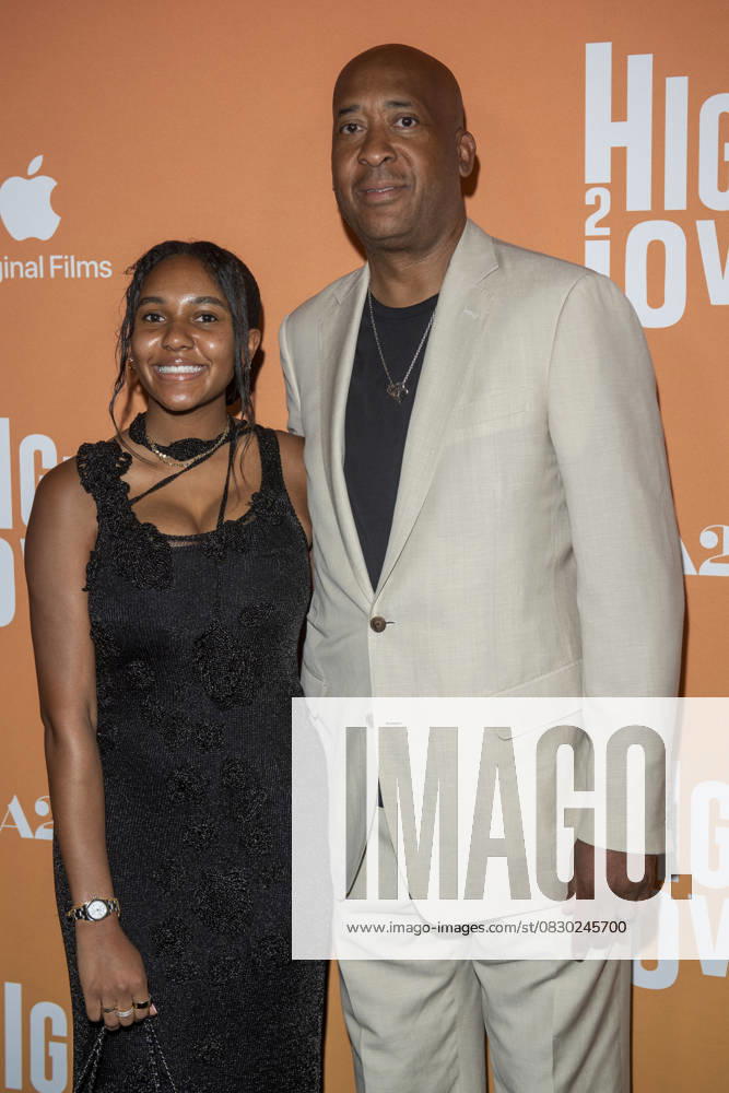 Wesley Williams (R) attends the Highest 2 Lowest New York Premiere at Brooklyn Academy of Music. New York United States - ZUMAs197 20250811_aaa_s197_221
