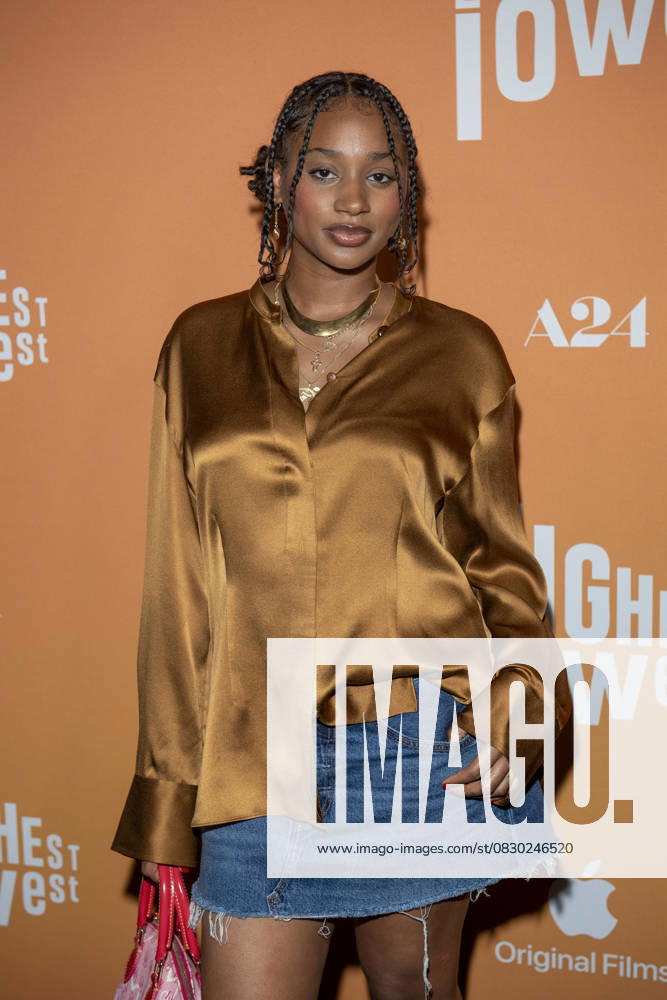 Laila Smith attends the Highest 2 Lowest New York Premiere at Brooklyn Academy of Music. New York United States - ZUMAs197 20250811_aaa_s197_243