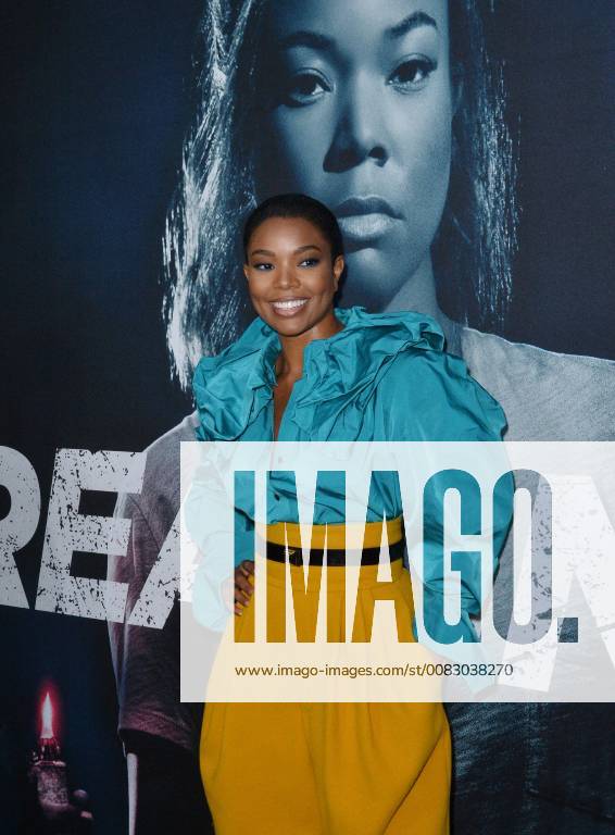 Cast member Gabrielle Union attends the special screening of the motion picture thriller Breaking In at the ArcLight Cinema Dome in the Hollywood section of Los Angeles on May 1, 2018. Storyline: A woman fights to protect her family during a home invasion. LAP2018050103 JIMxRUYMEN
