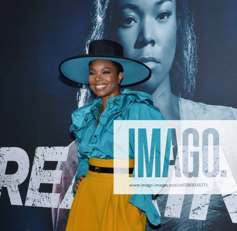 Cast member Gabrielle Union attends the special screening of the motion picture thriller Breaking In at the ArcLight Cinema Dome in the Hollywood section of Los Angeles on May 1, 2018. Storyline: A woman fights to protect her family during a home invasion. LAP2018050106 JIMxRUYMEN