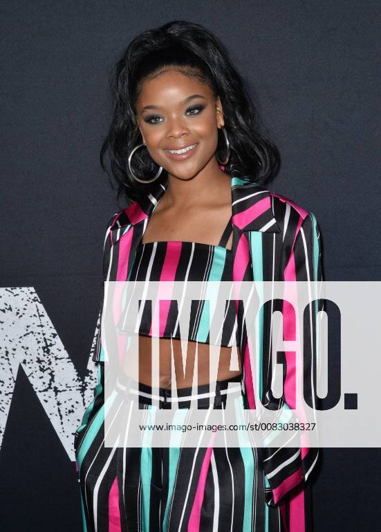 Cast member Ajiona Alexus attends the special screening of the motion picture thriller Breaking In at the ArcLight Cinema Dome in the Hollywood section of Los Angeles on May 1, 2018. Storyline: A woman fights to protect her family during a home invasion. LAP2018050117 JIMxRUYMEN