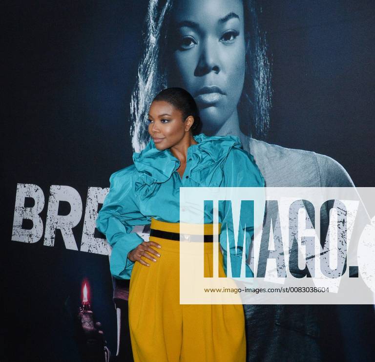 Cast member Gabrielle Union attends the special screening of the motion picture thriller Breaking In at the ArcLight Cinema Dome in the Hollywood section of Los Angeles on May 1, 2018. Storyline: A woman fights to protect her family during a home invasion. LAP2018050139 JIMxRUYMEN