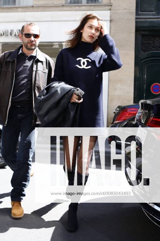 Paris, France - Bella Hadid in Paris, France, on May 2, 2018. Paris France - ZUMAn230 20180502_zaa_n230_625