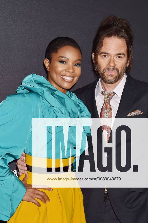 Gabrielle Union and William Billy Burke The Two Actors at the Breaking In Film Premiere on Hollywood, Los Angeles, USA, on May 1, 2018. Breaking In Film Premiere in Hollywood Los Angeles 2018