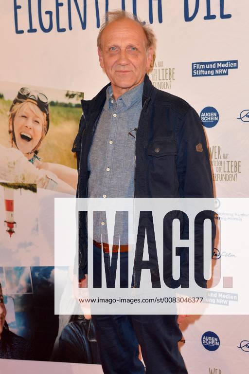Who actually invented love Premiere on 02 05 2018 in the Lichtburg in Essen Karl Kranzkowski at the premiere of Who actually invented love on 02 05 2018 in the Lichtburg in Essen